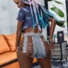 Ana - Ebony Sex Doll with Braids 703