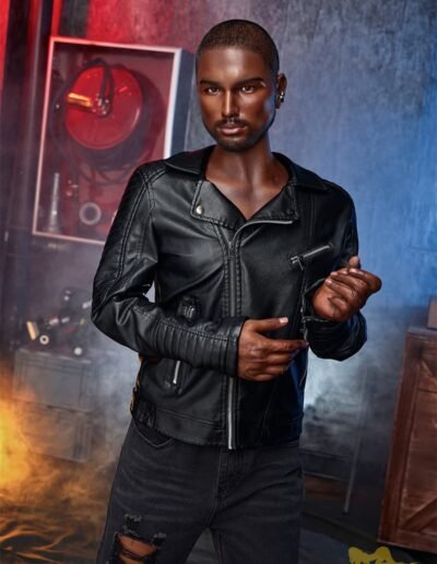 Kevin - Ebony Male Sex Doll 434