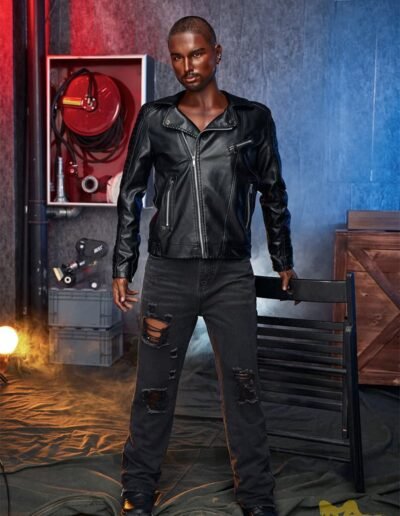 Kevin - Ebony Male Sex Doll 452