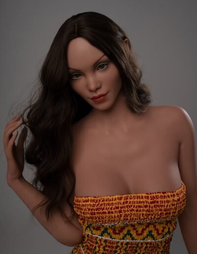 Korina - Long Hair Brunette Sex Doll GE48_1-109