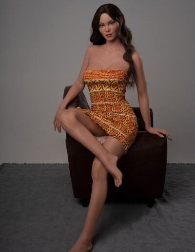 Korina - Long Hair Brunette Sex Doll GE48_1-114