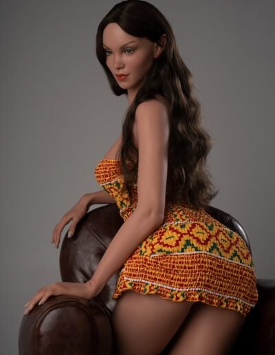 Korina - Long Hair Brunette Sex Doll GE48_1-120