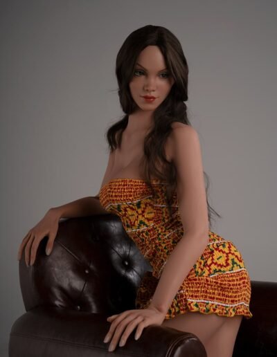Korina - Long Hair Brunette Sex Doll GE48_1-122