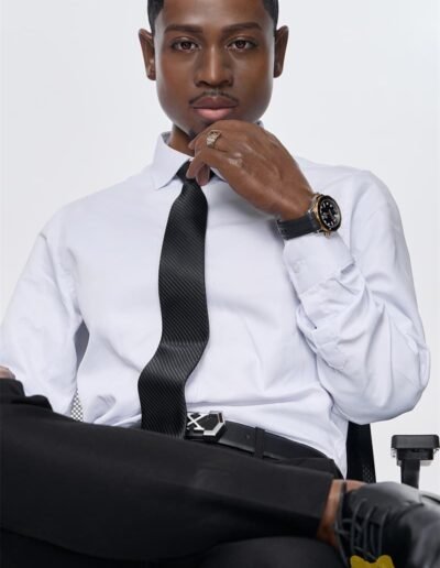 Leon - Ebony Male Silicone Doll 430