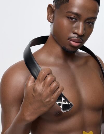Leon - Ebony Male Silicone Doll 468