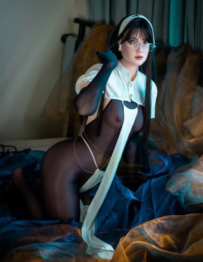 Yeona - Sexy Nun Cosplay Sex Doll 4