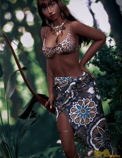 Zara - Ebony Tall Sex Doll 315