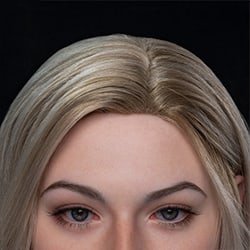 Wig - removable hair piece (exchangeable).